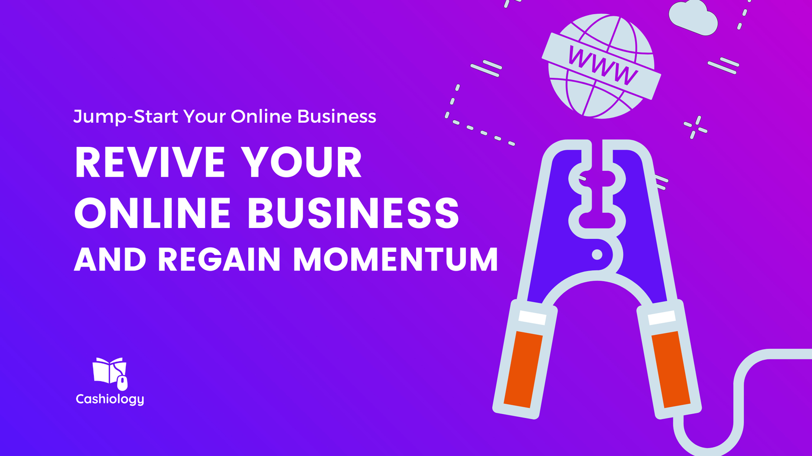 Featured Image - Jump-start your online business and gain momentum blog post