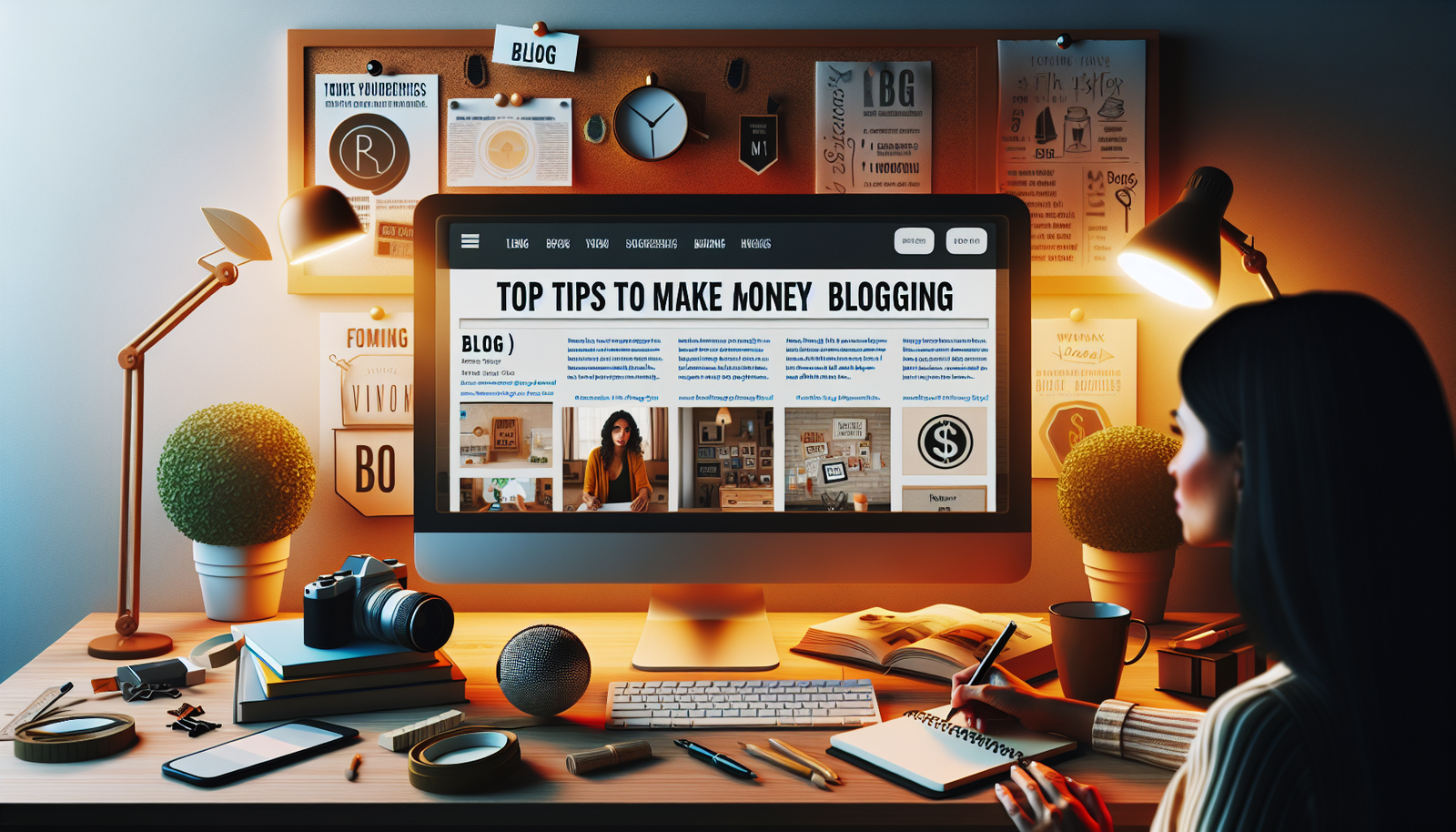 Blog Post - Top Tips to Make Money Blogging - Featured Image